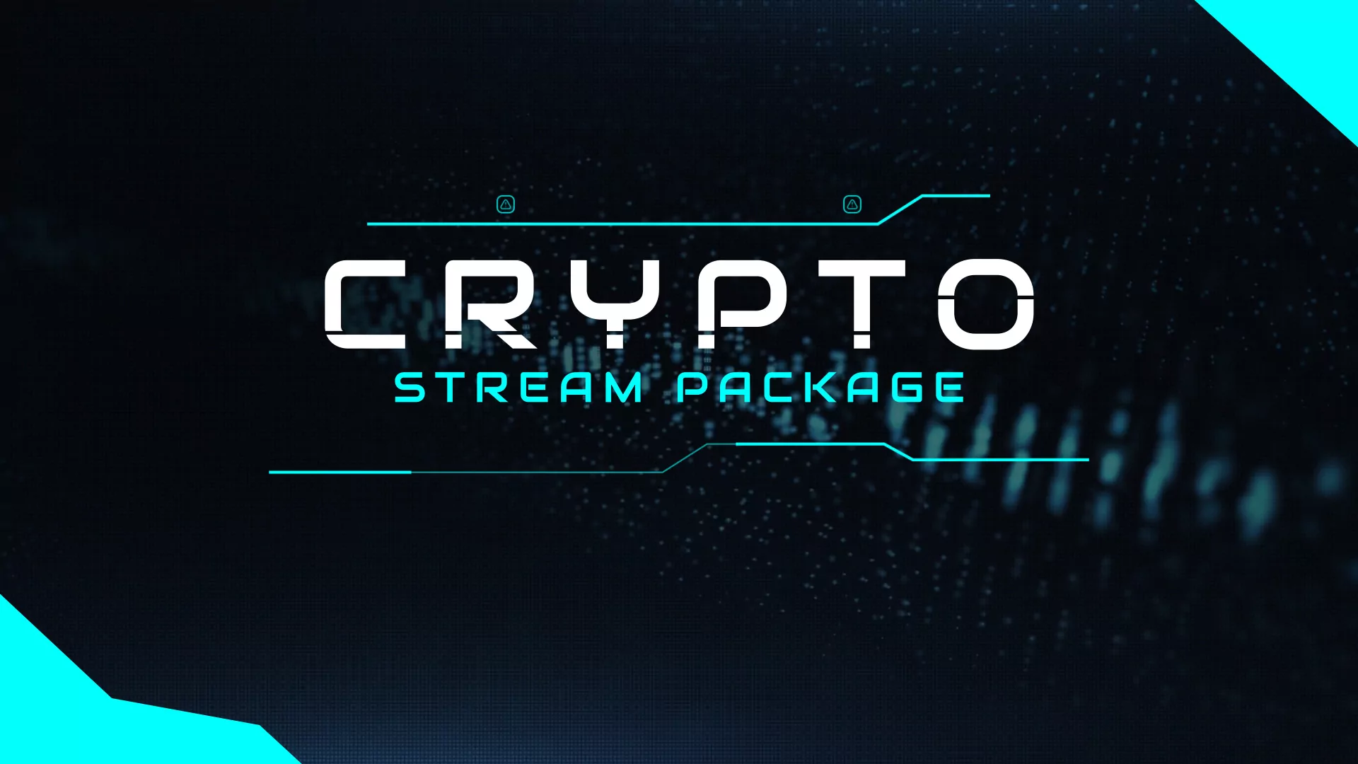 Crypto Stream Package - Digital and Glitch Styles