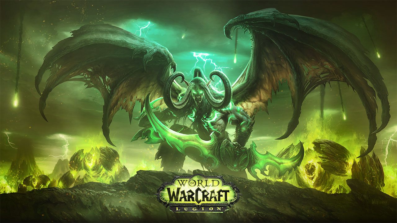 World of Warcraft Legion: Animated Wallpaper - Nerd or Die
