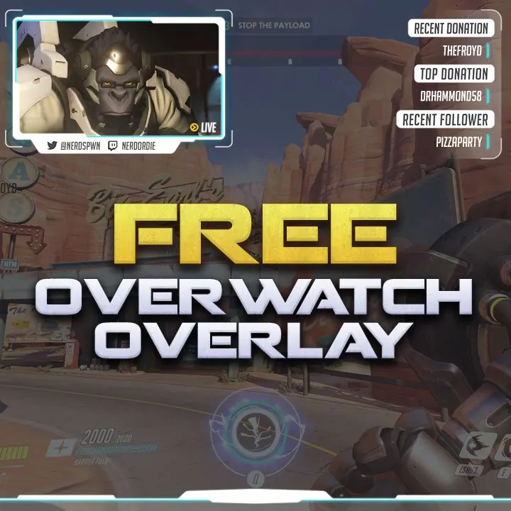 Overwatch Overlay - Gratuit pour les streamers Twitch