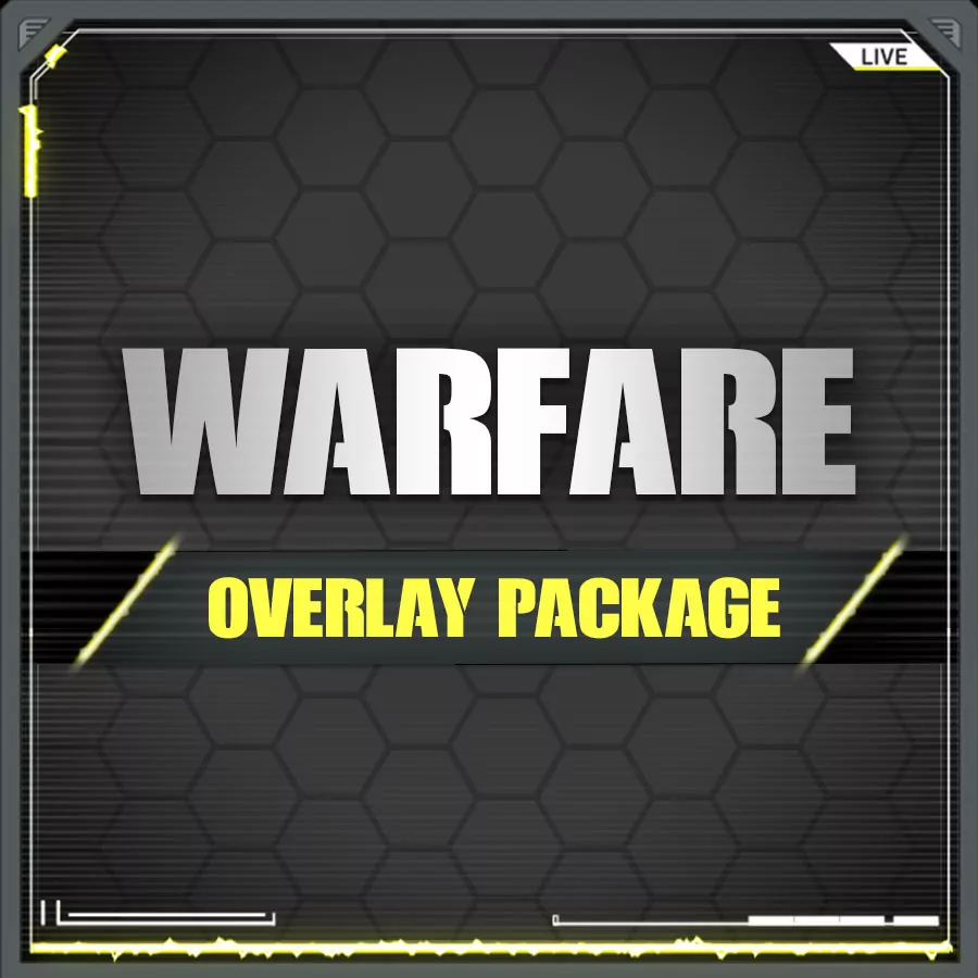 Warfare - Overlay Package - Main Image