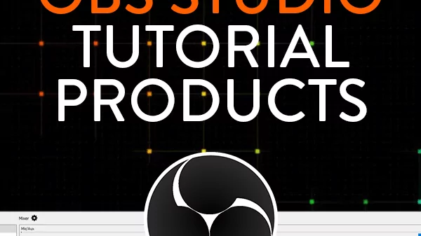 OBS Studio tutorial products