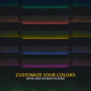 Multiple Colors via OBS Studio