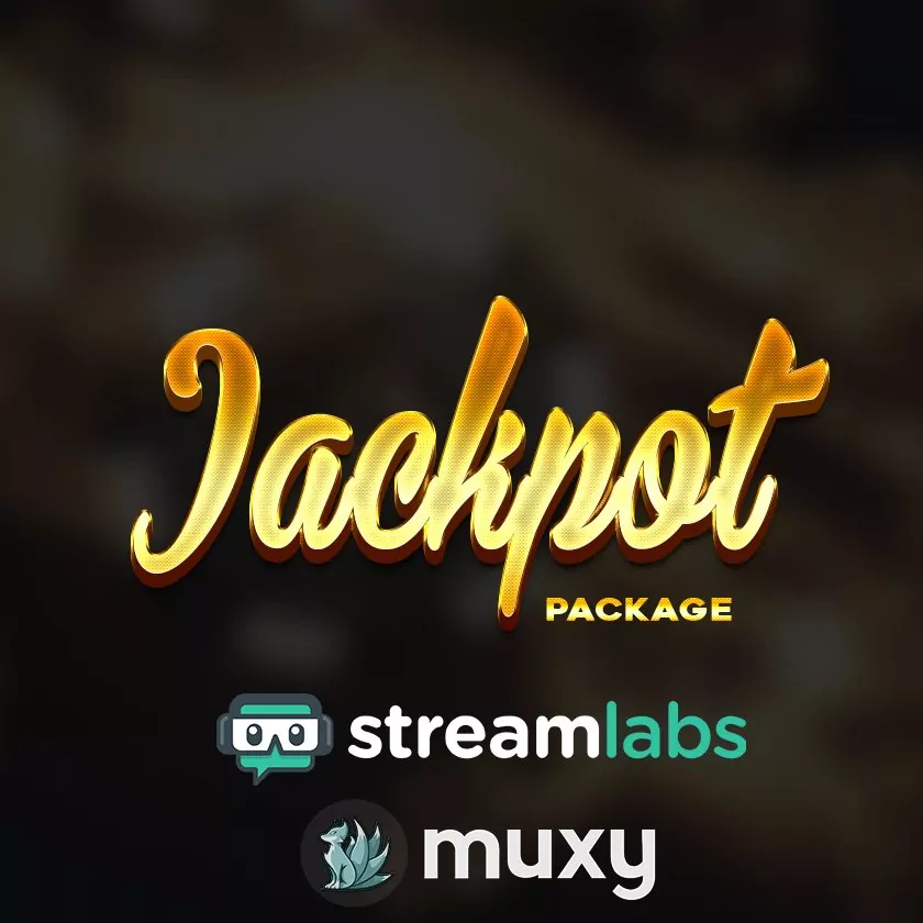 Jackpot Alert Package for Streamlabs - Main Image