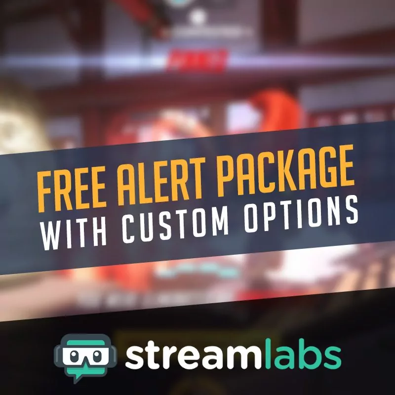 Free Overwatch Themed Animated Alerts for Streamlabs - Main Image