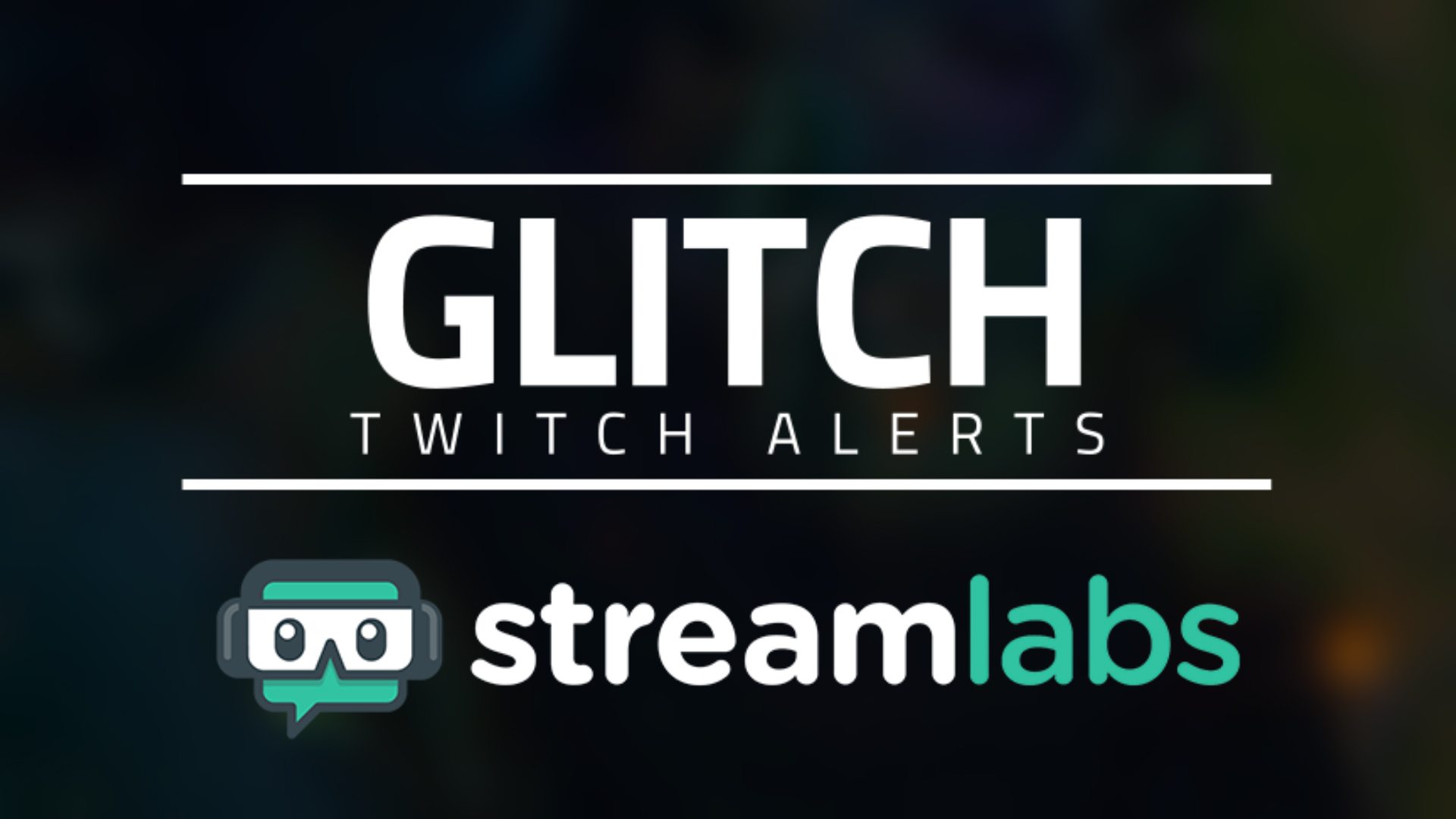 Glitch Twitch Alerts for Streamlabs - Nerd or Die