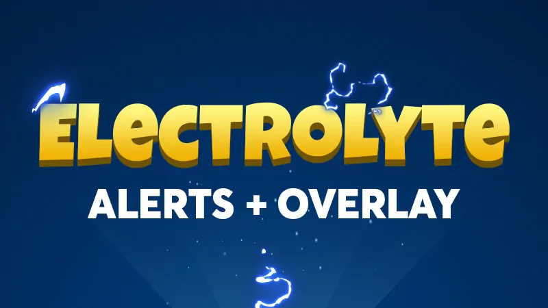 ElectroLyte - Fortnite Themed Overlay e Alertas