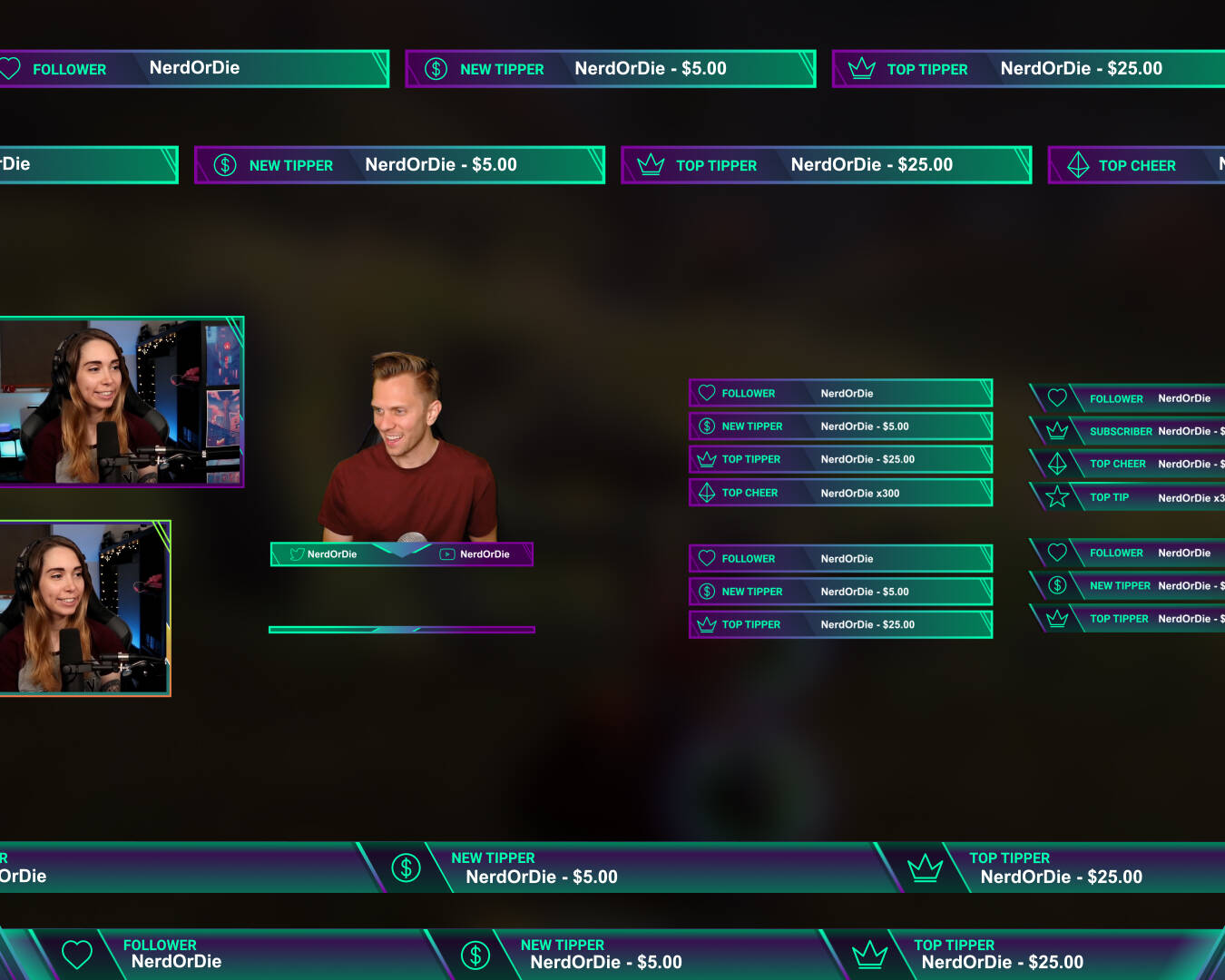 Clearview Lite - Overlays 28 Clearview Stream Package - Overlays