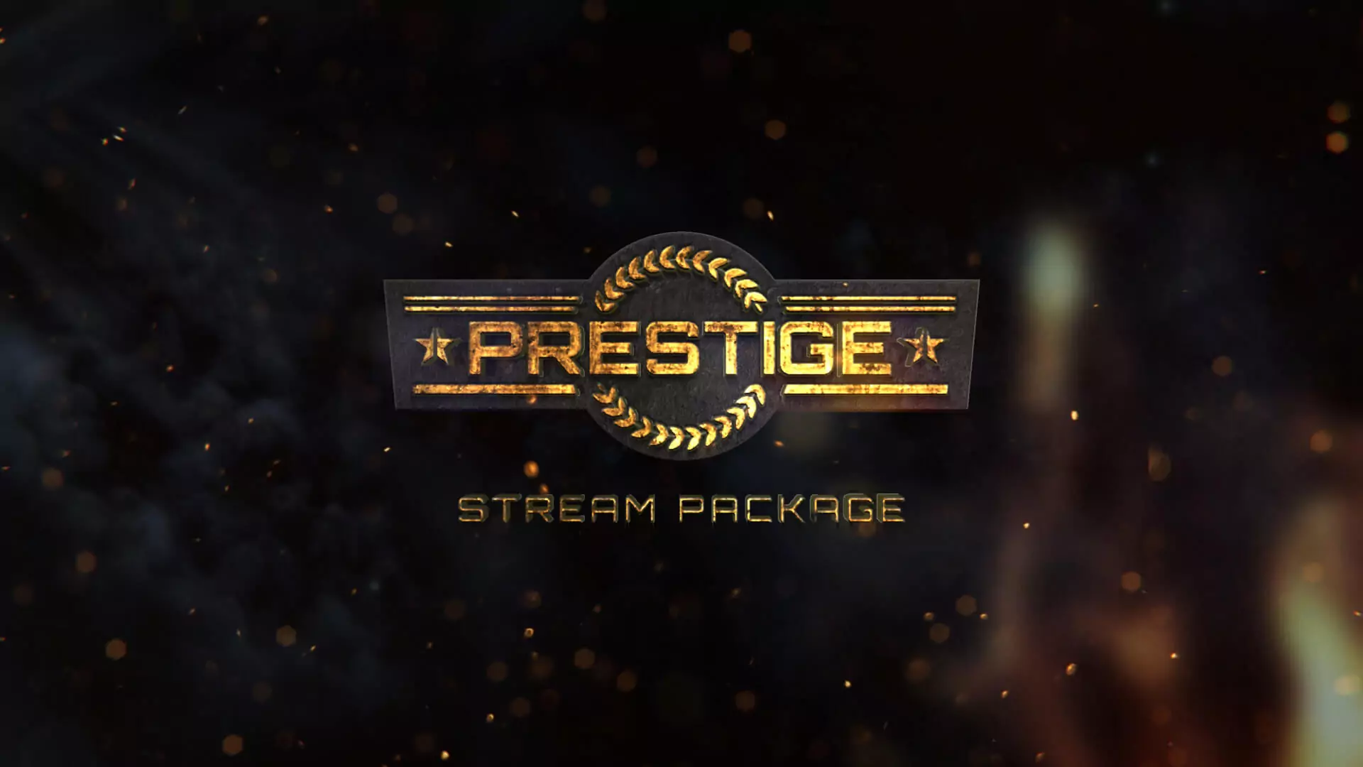 Prestige War Themed Stream Package