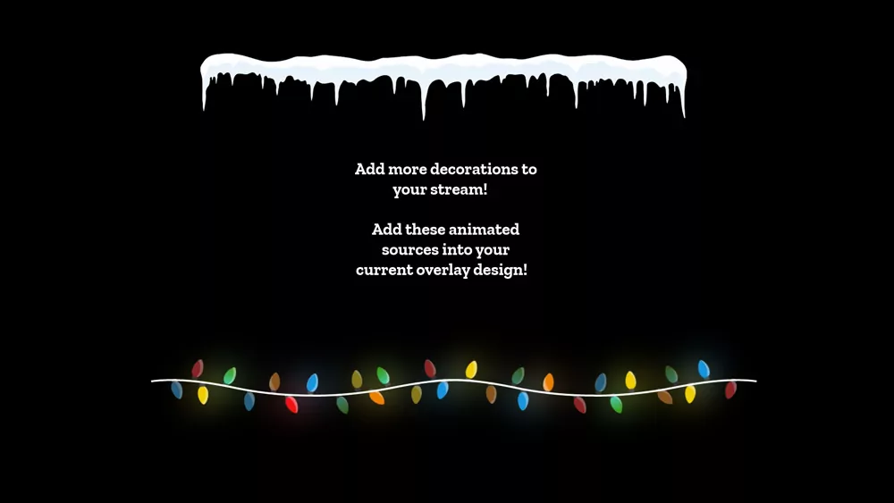 Free Christmas Overlays and Widgets - Image #4