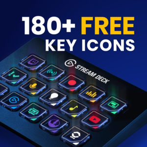Stream Deck Key Icons Free Photoshop