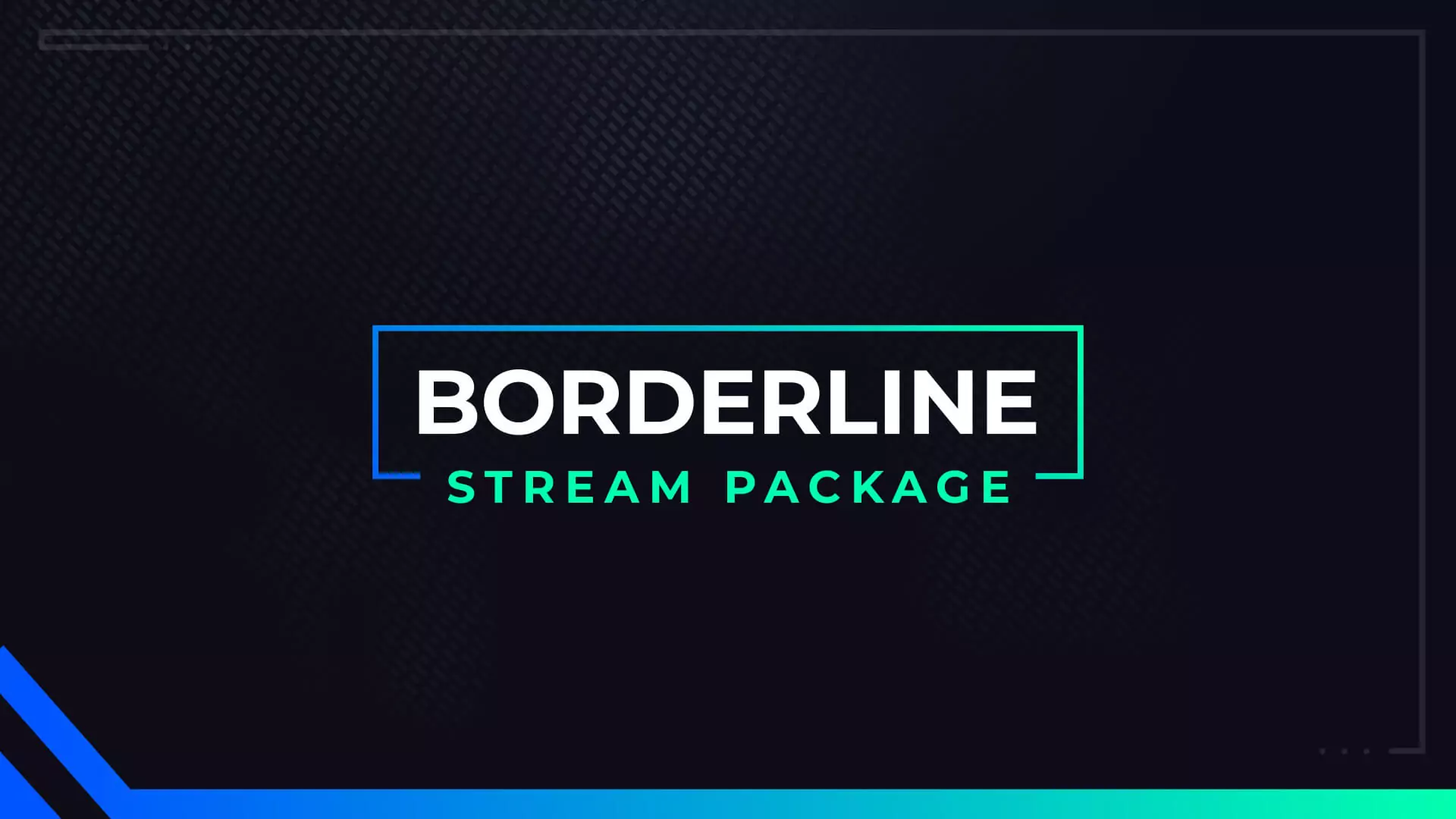 Borderline Stream Pacote