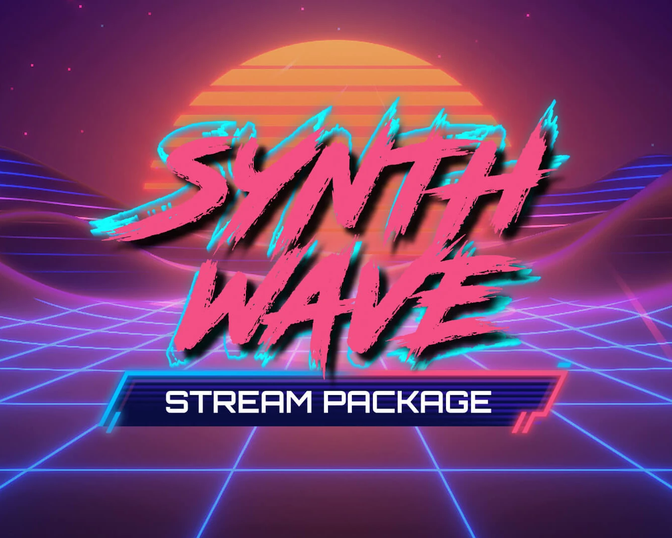 Synthwave - Retrowave Stream Package