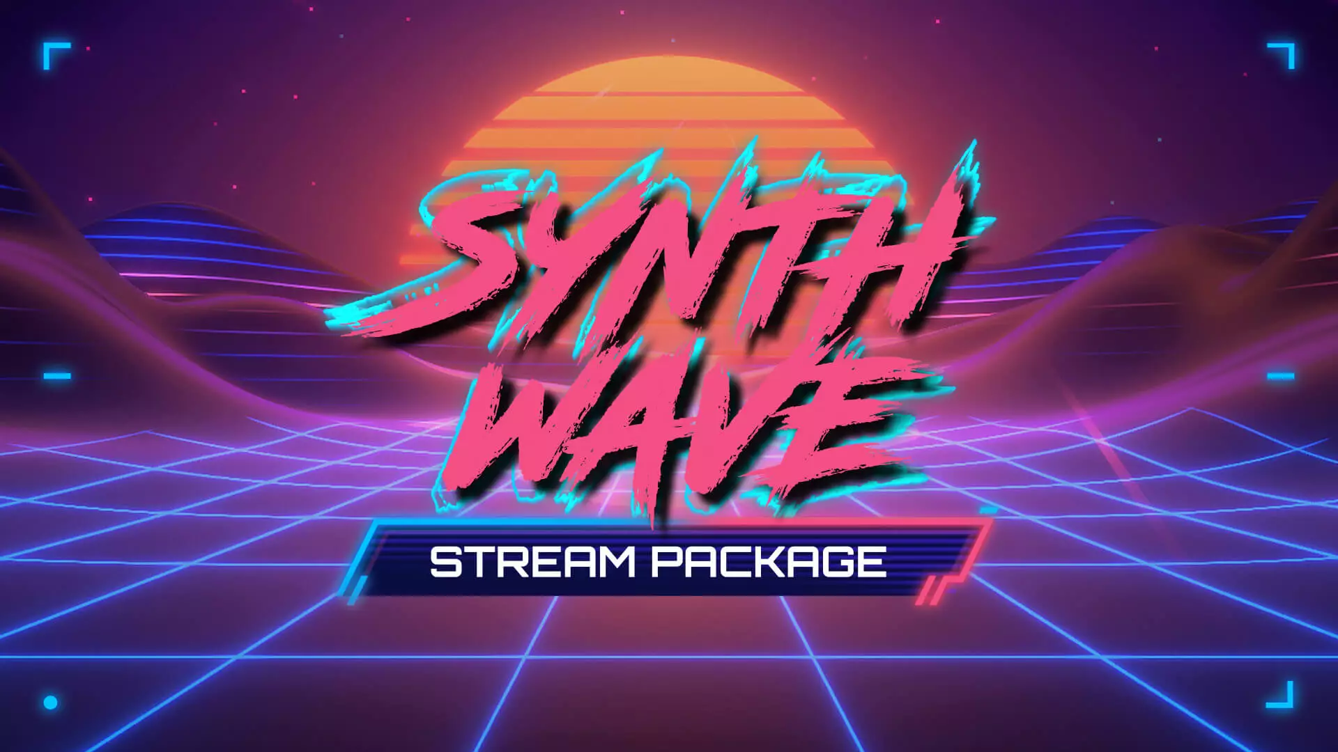 Synthwave Stream Pack - Main Image