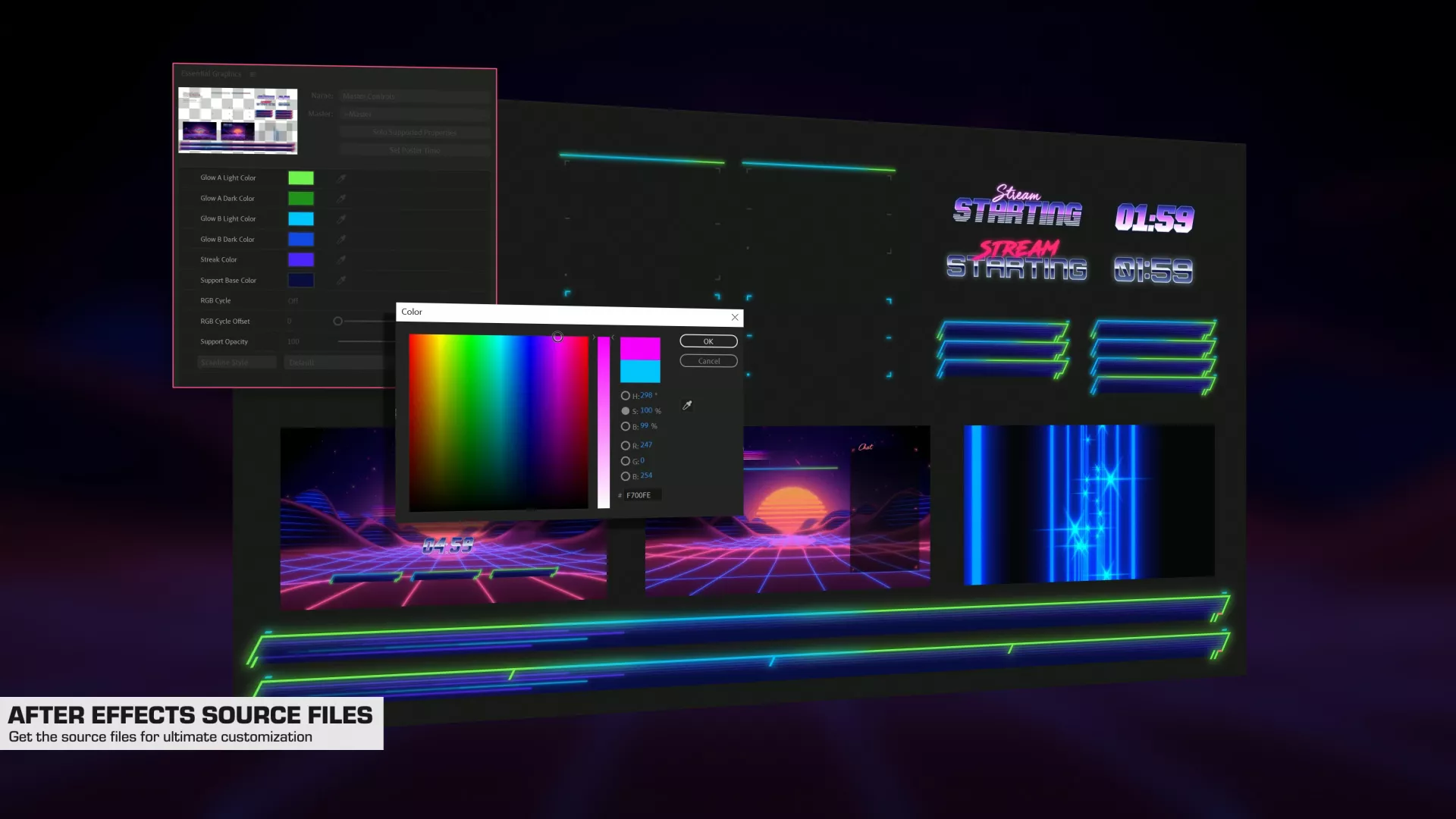 Synthwave Stream Package Source