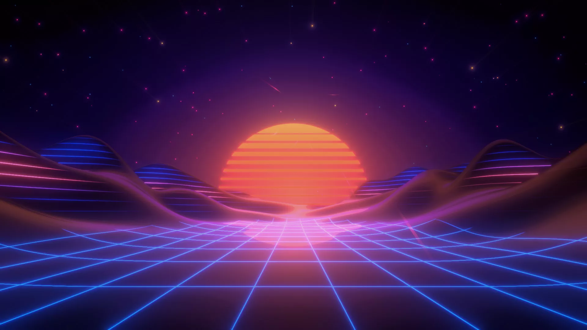 SYnthwave Background
