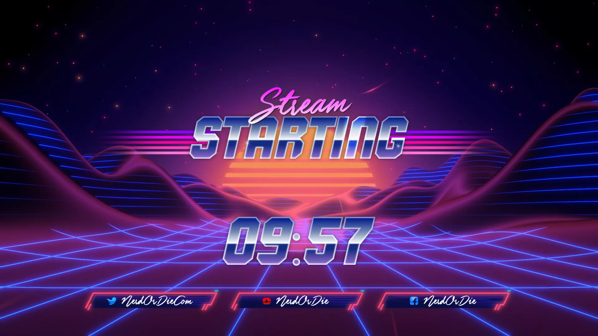 Synthwave Stream Package