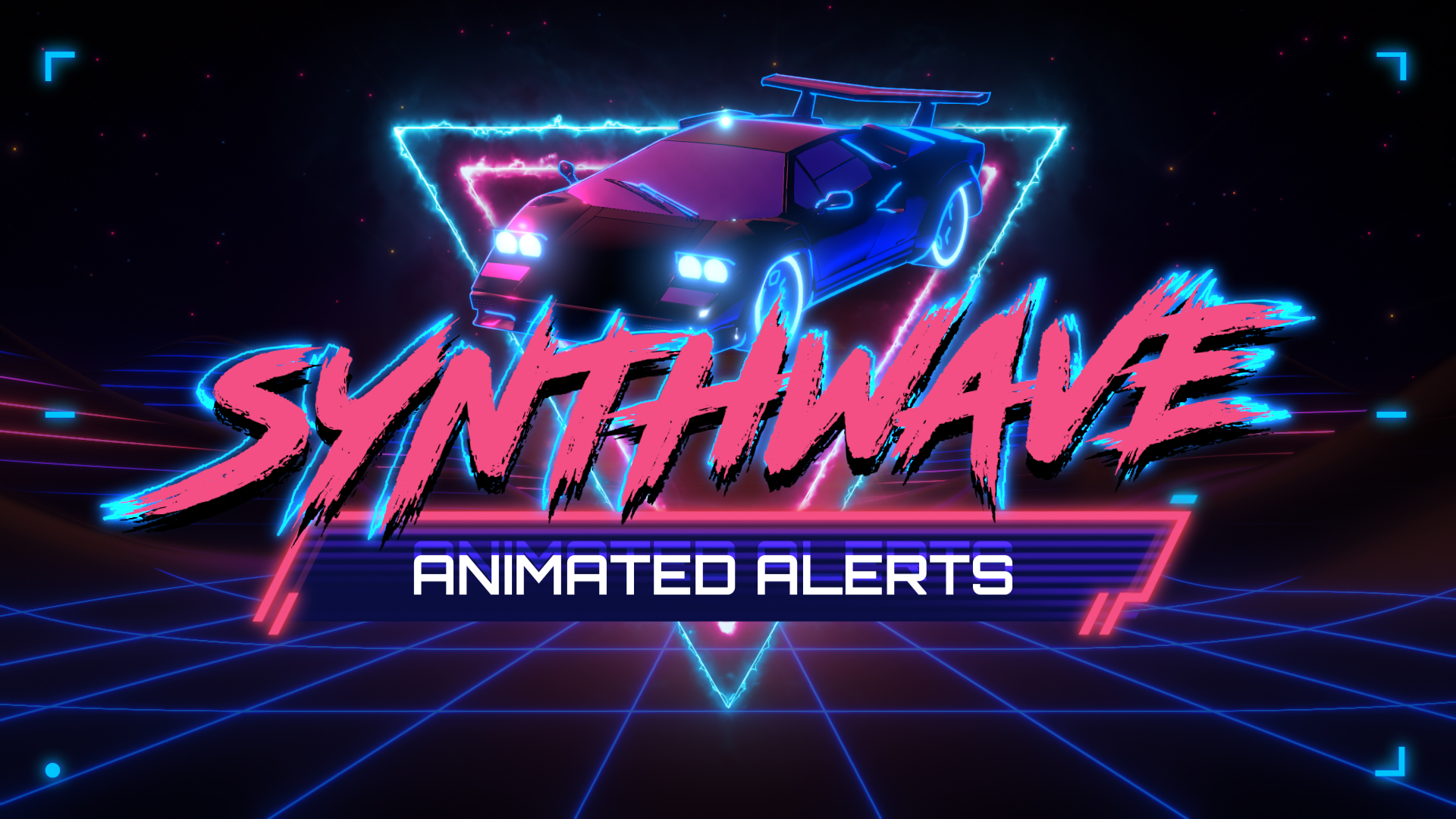 Synthwahve - Animated Alerts and Overlay