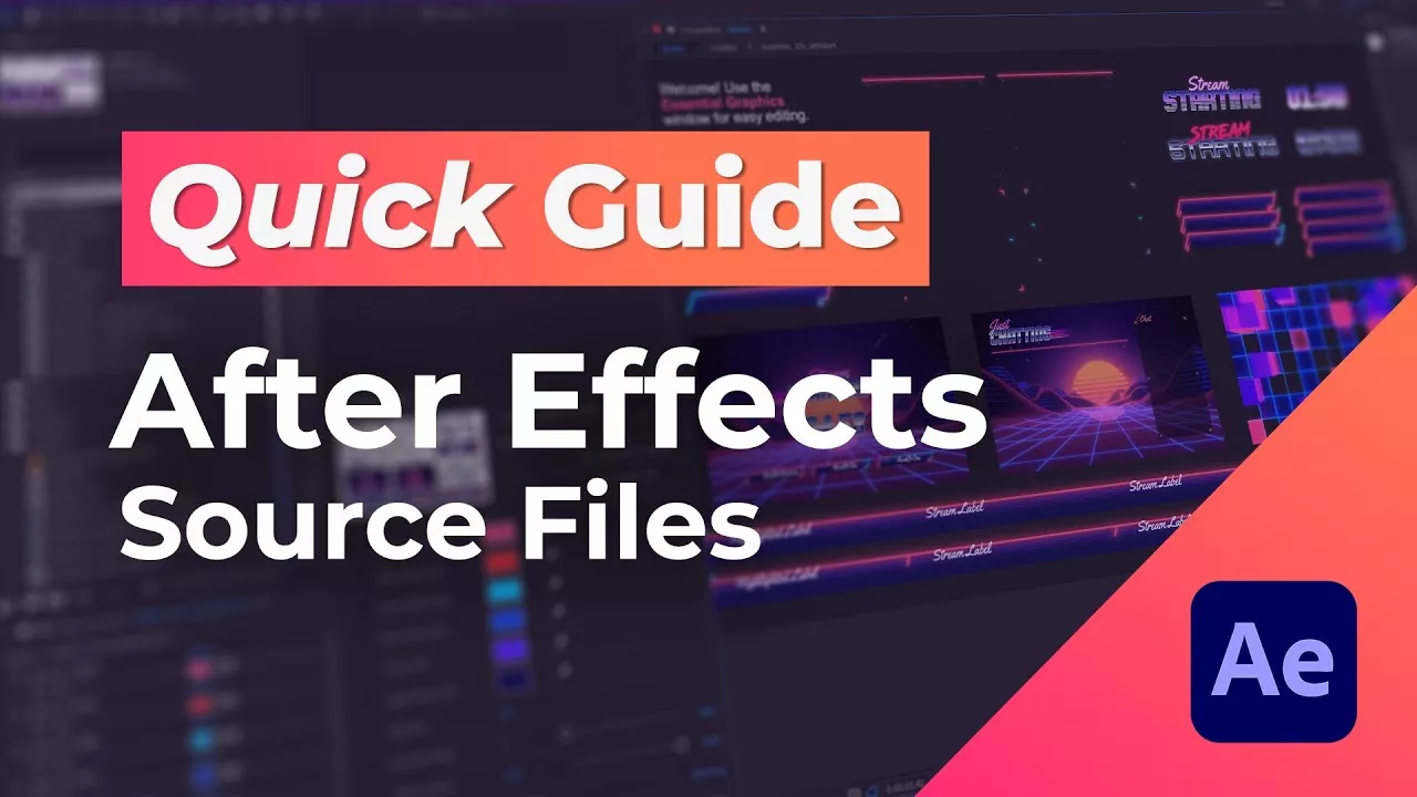 After Effects Source Files
