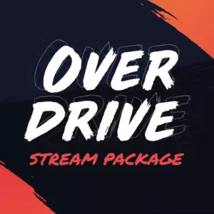 Overdrive - Grunge Overlay Design Streamer