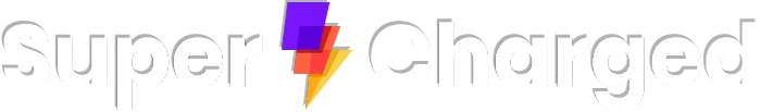 SuperCharged Logo white dshadow