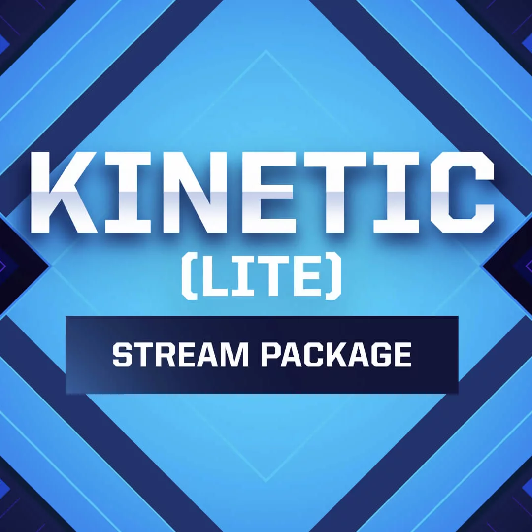 Kinetic Lite - Gratis Twitch transmisiónsuperposición