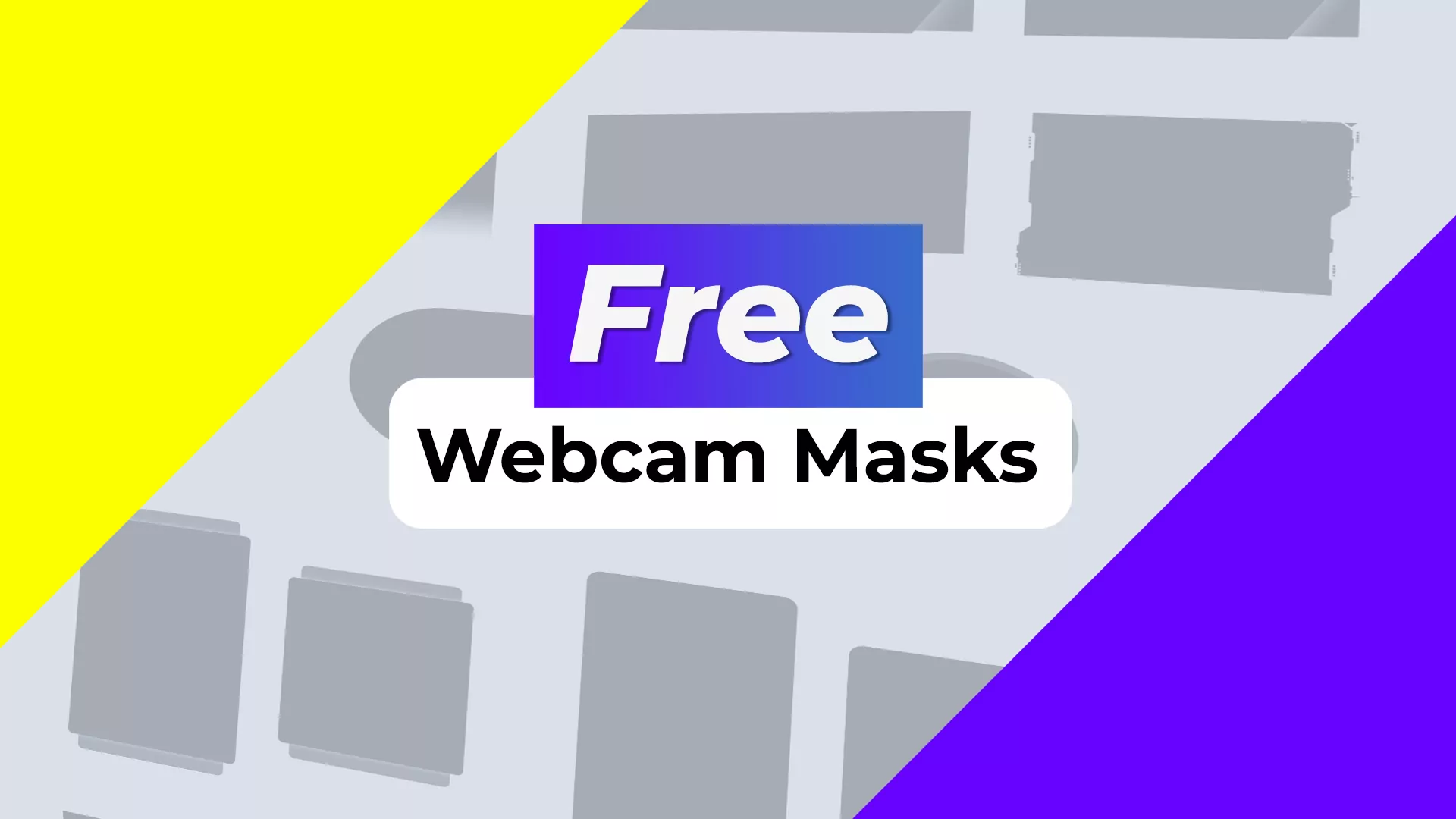 Cadres de webcam gratuits par Nerd Or Die
