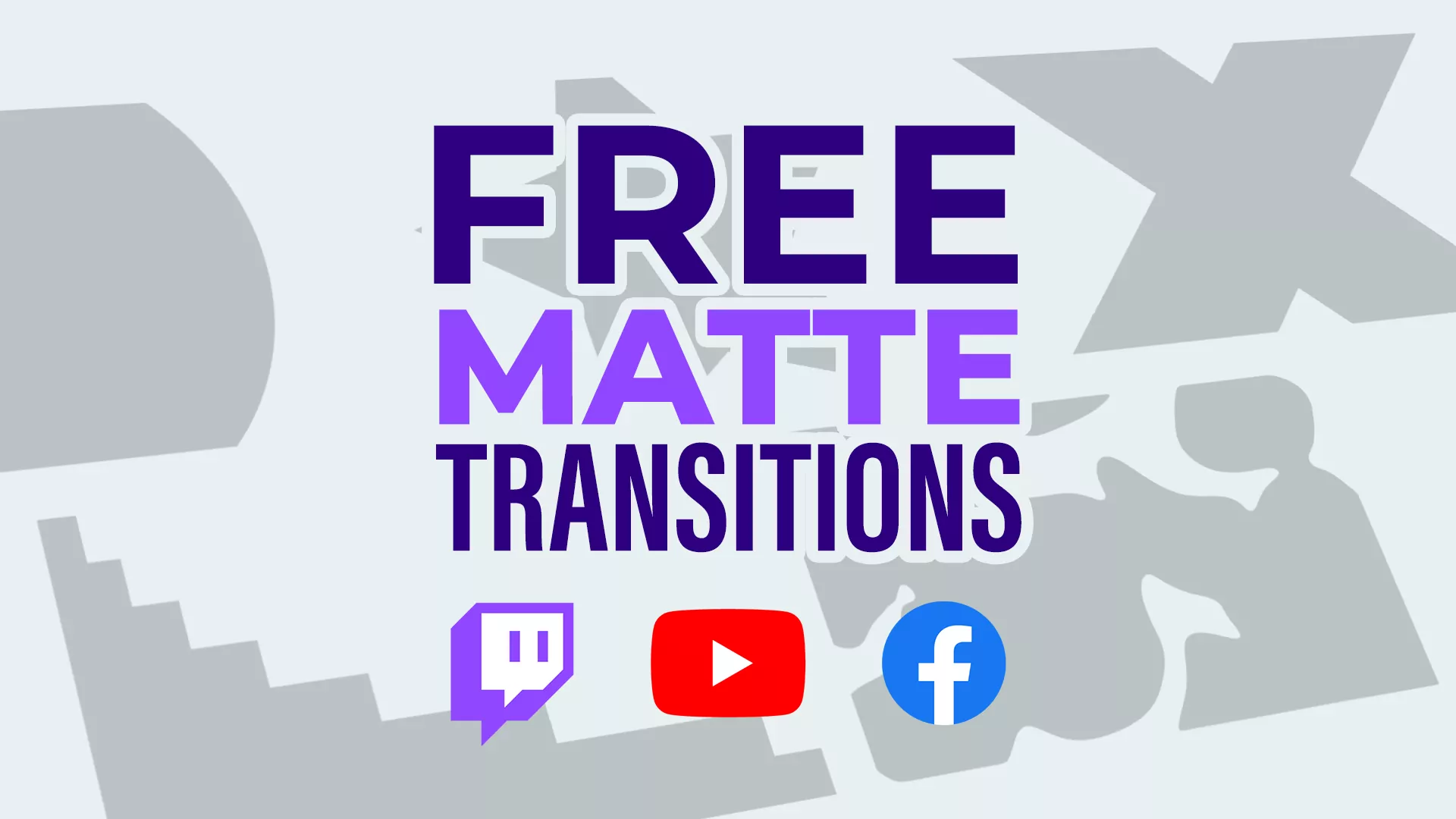 Free Matte Transitions Pack - Preview