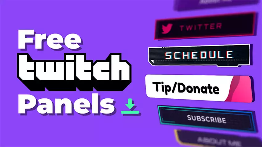 The Best Free Twitch Panels