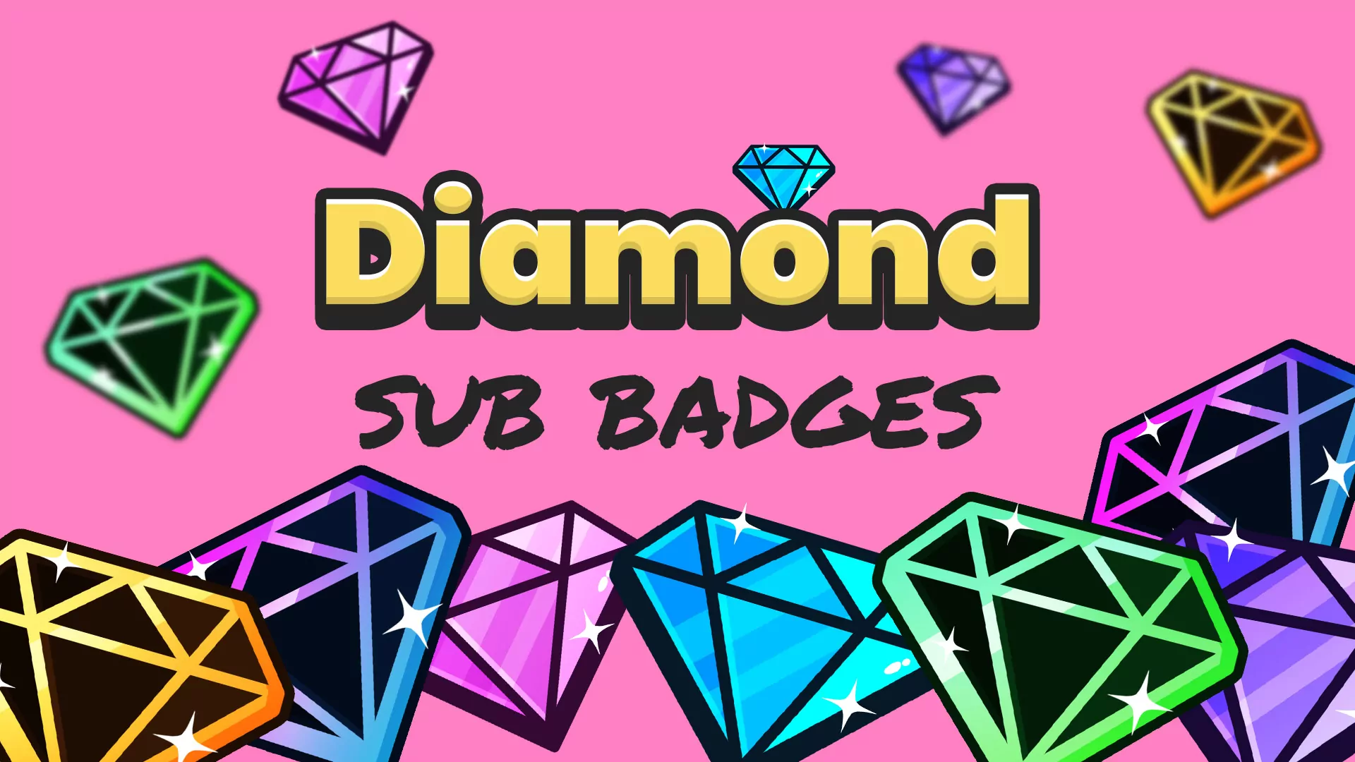 Diamond Sub Badges - Main Image