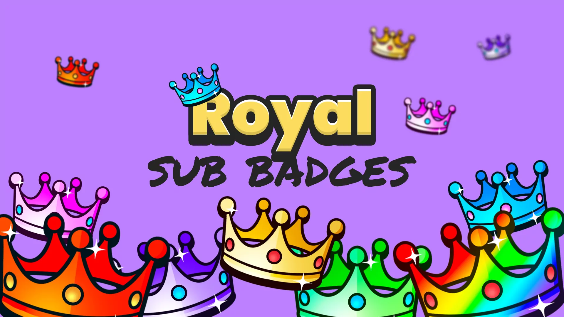 Royal Twitch Sub Badges Crowns 3