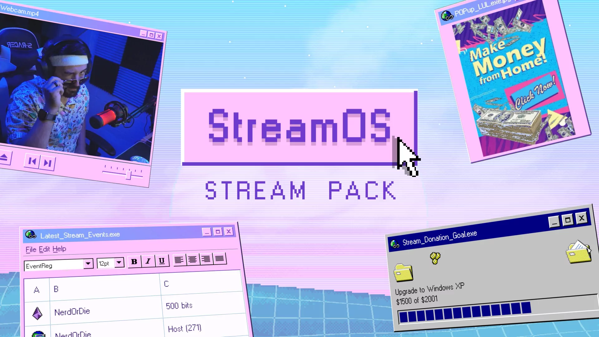 StreamOS - Stream Pack - Imagem principal