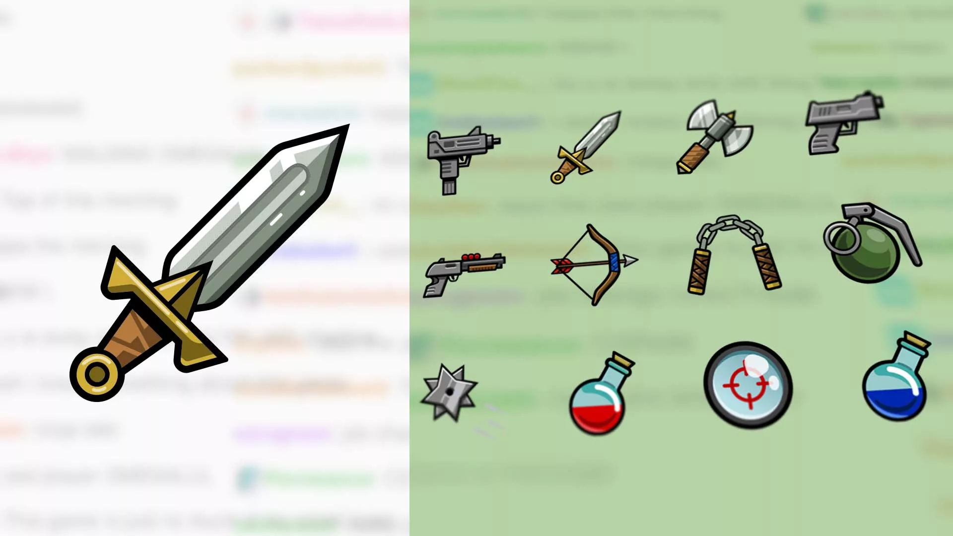 Weapons Twitch Emotes
