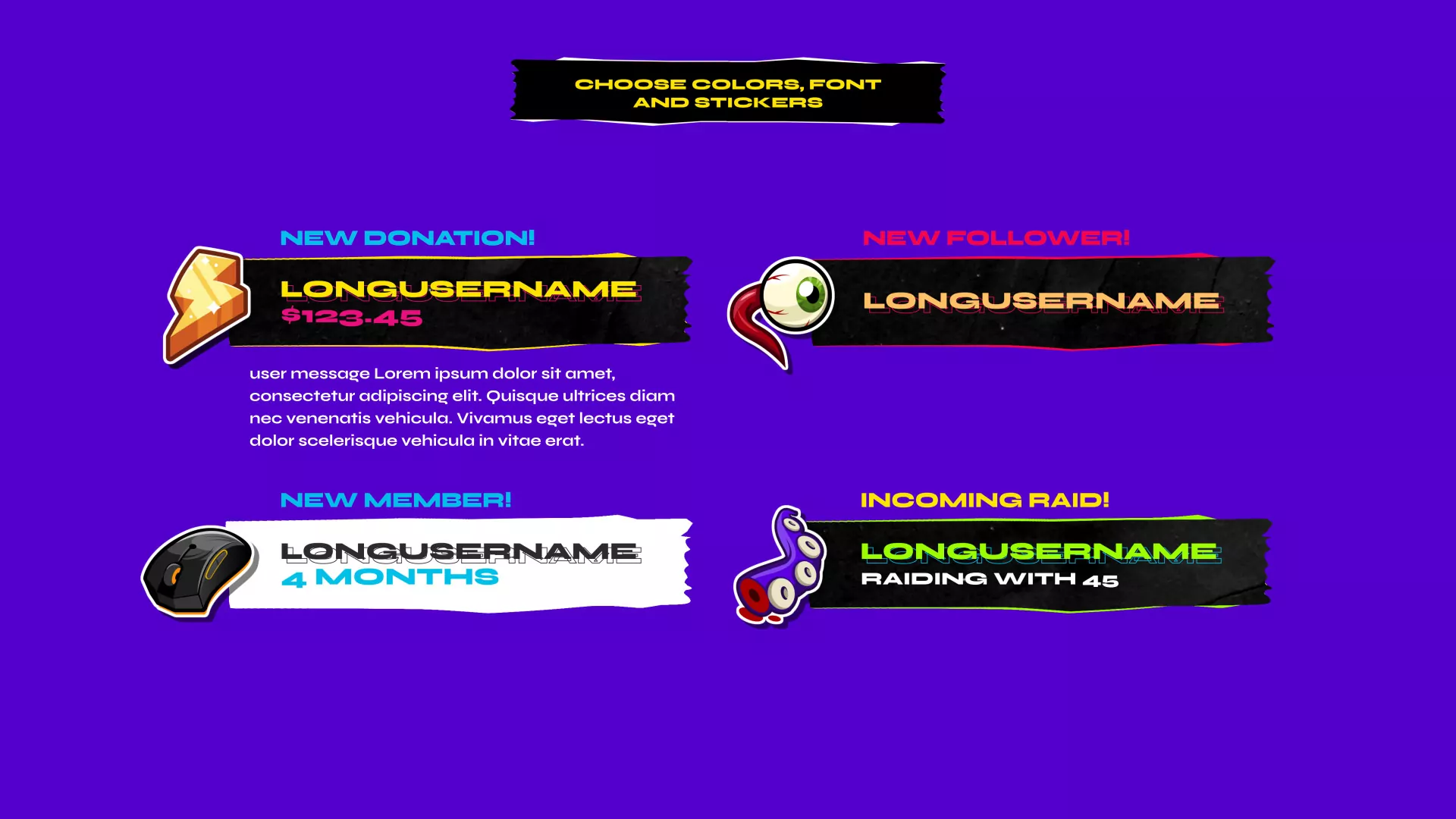 StickerBomb - Stream Package - Image #2