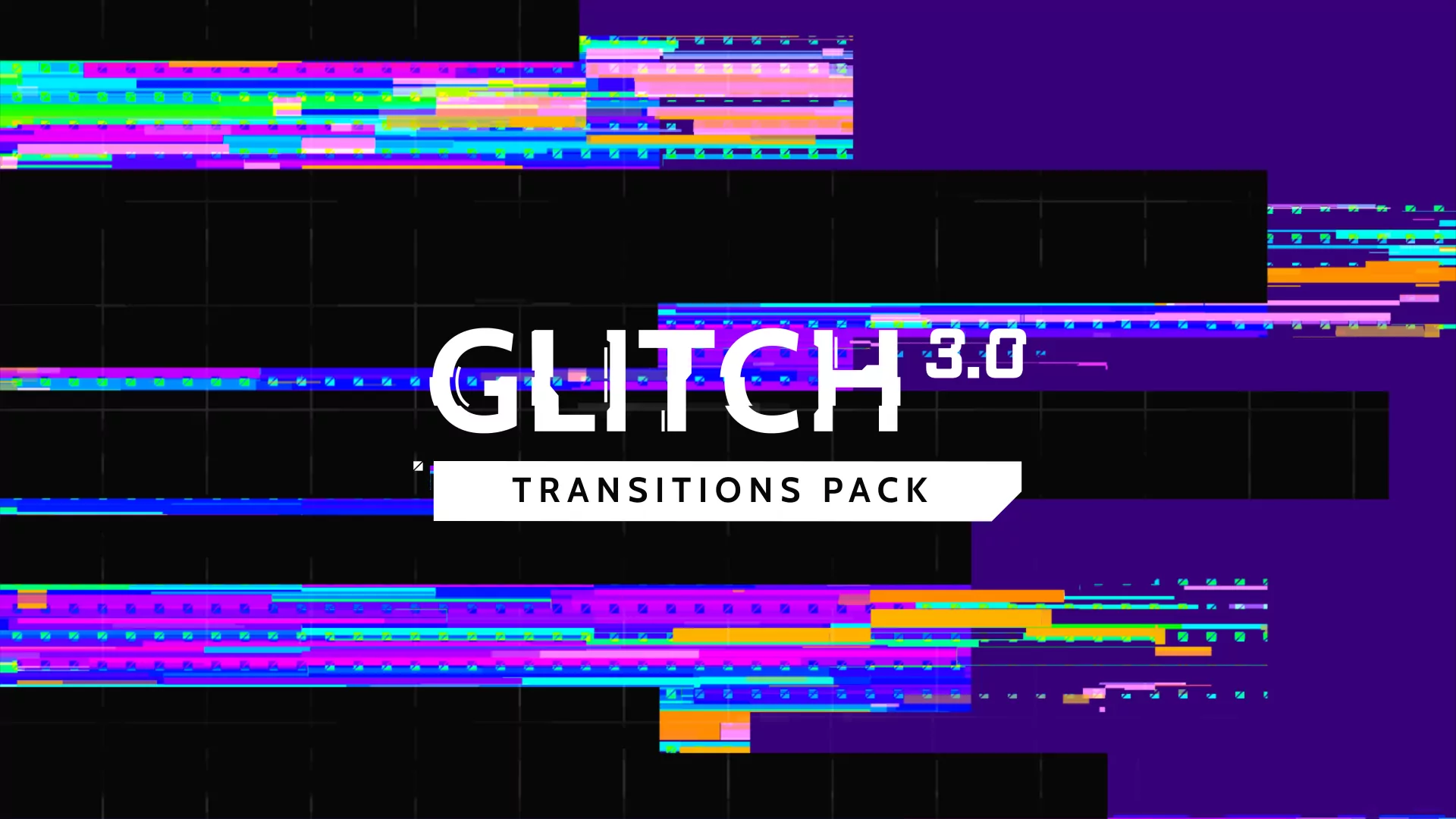 Glitch 3 Thumbnail Transitions for Twitch and YouTube