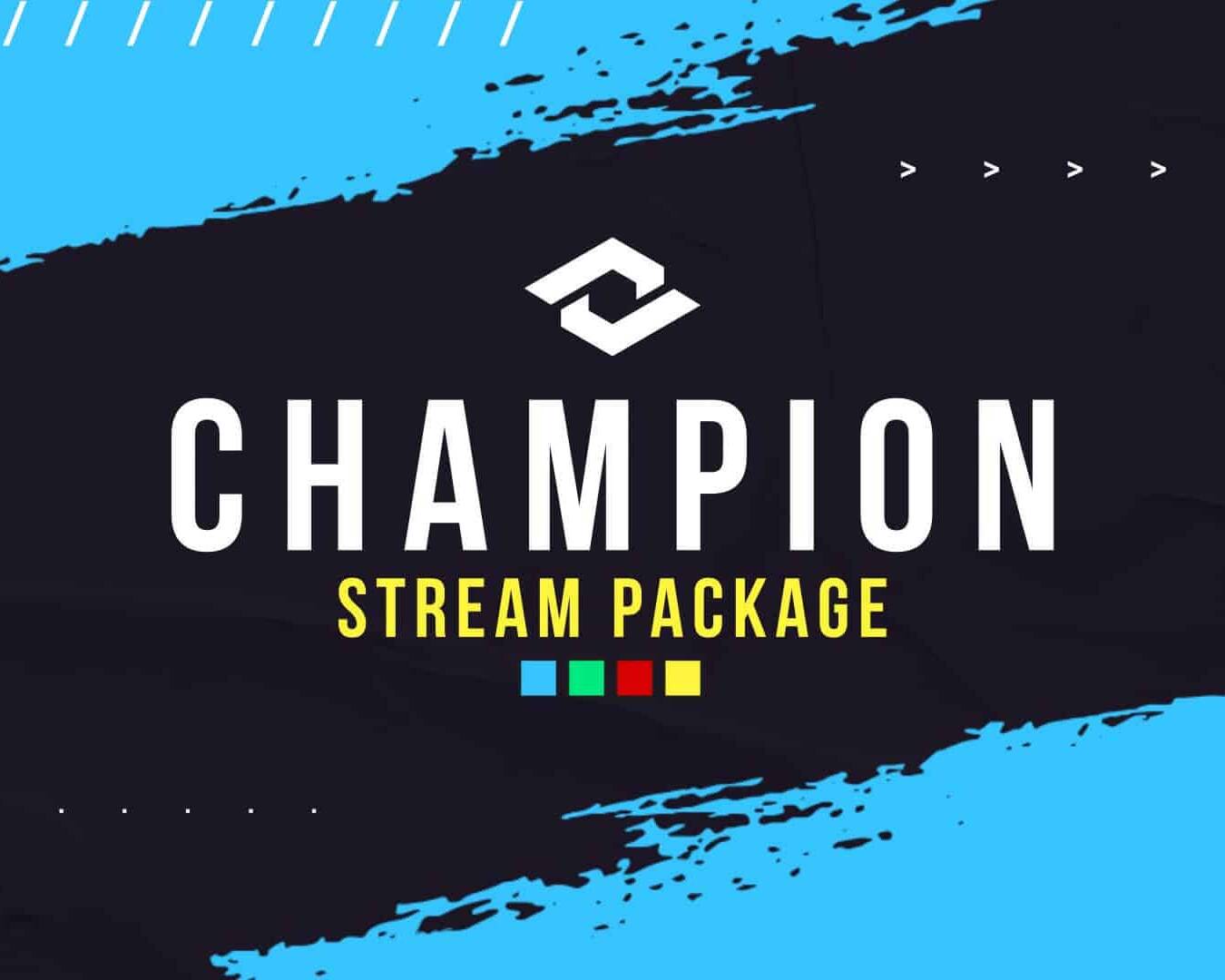 Champion E-Sports Twitch and YouTube Stream Package