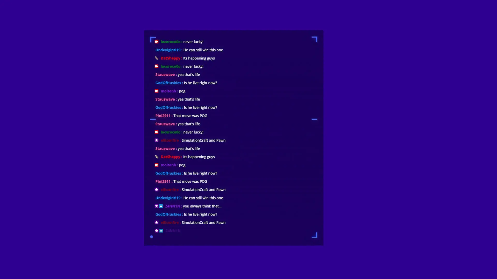 Synthwave - Chat Box - Image #1