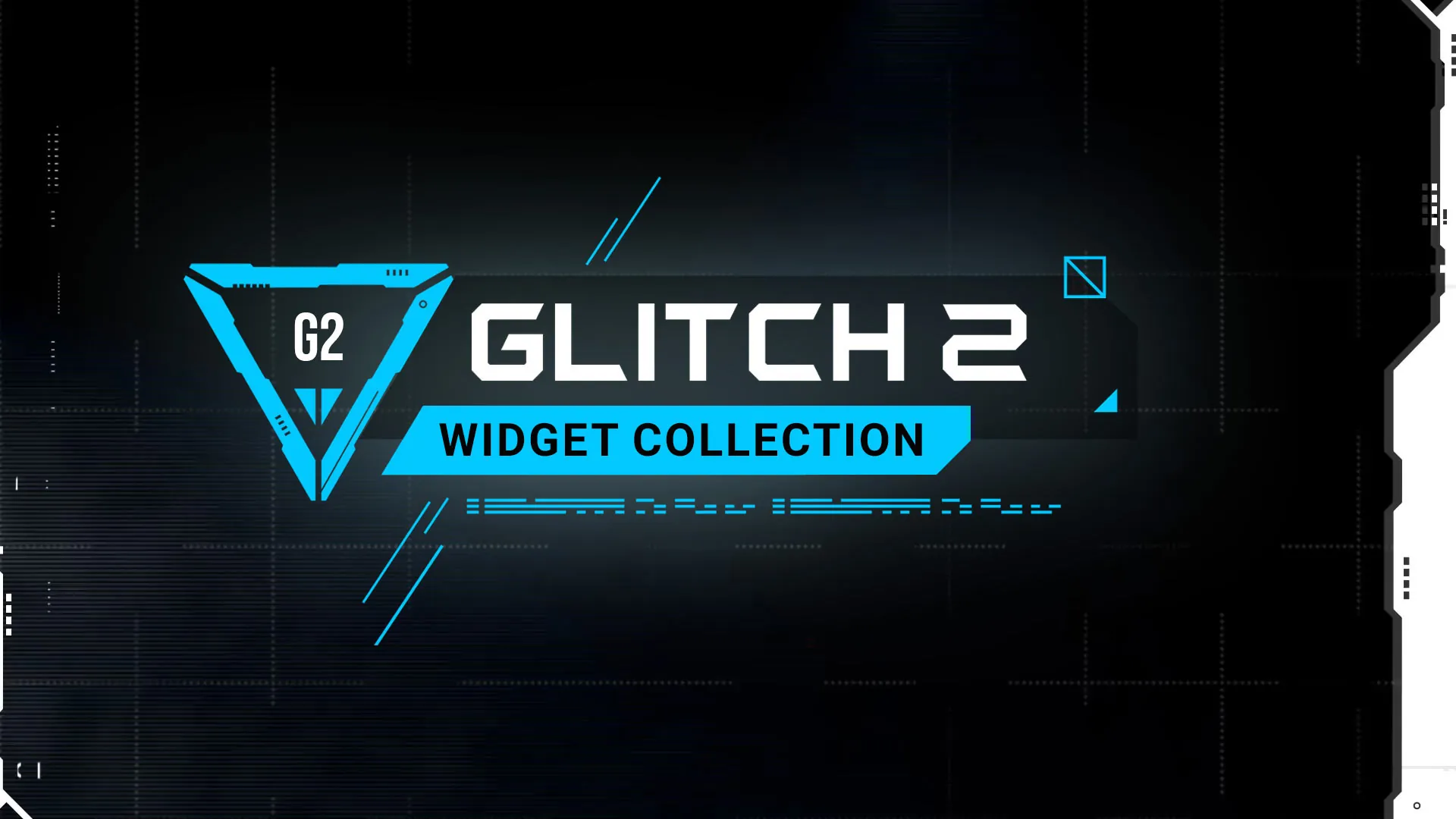 Glitch 2 - Widget Collection - Main Image