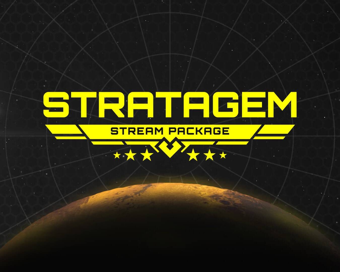 Stratagem - Helldivers inspired Stream Overlays and Widgets