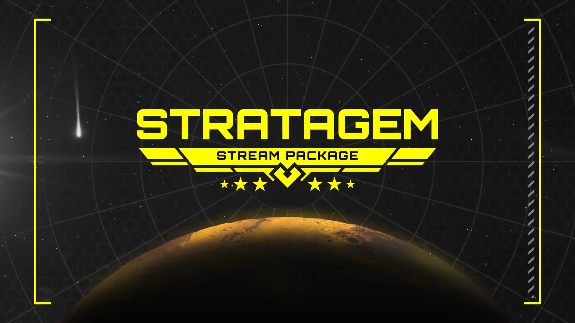 Stratagem - Helldivers inspired Stream Overlays and Widgets