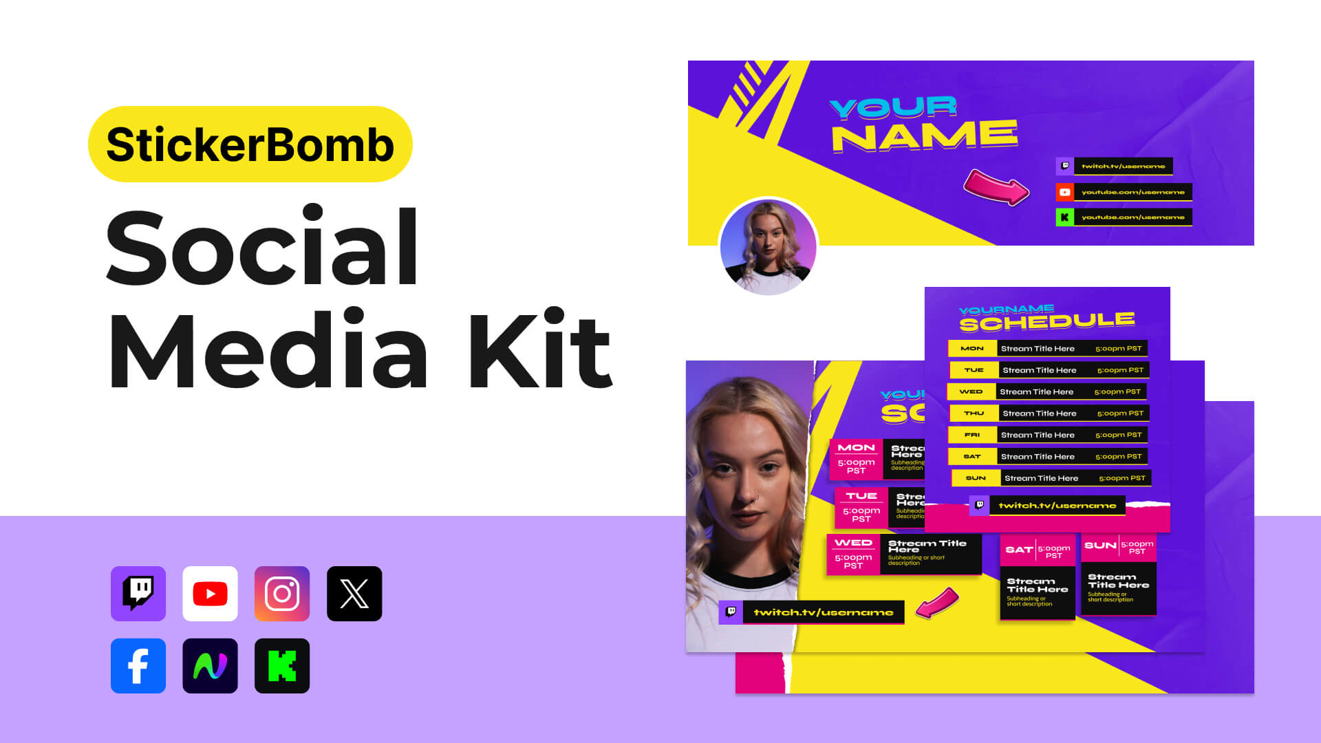 Social Media Kit - StickerBomb thumbnail