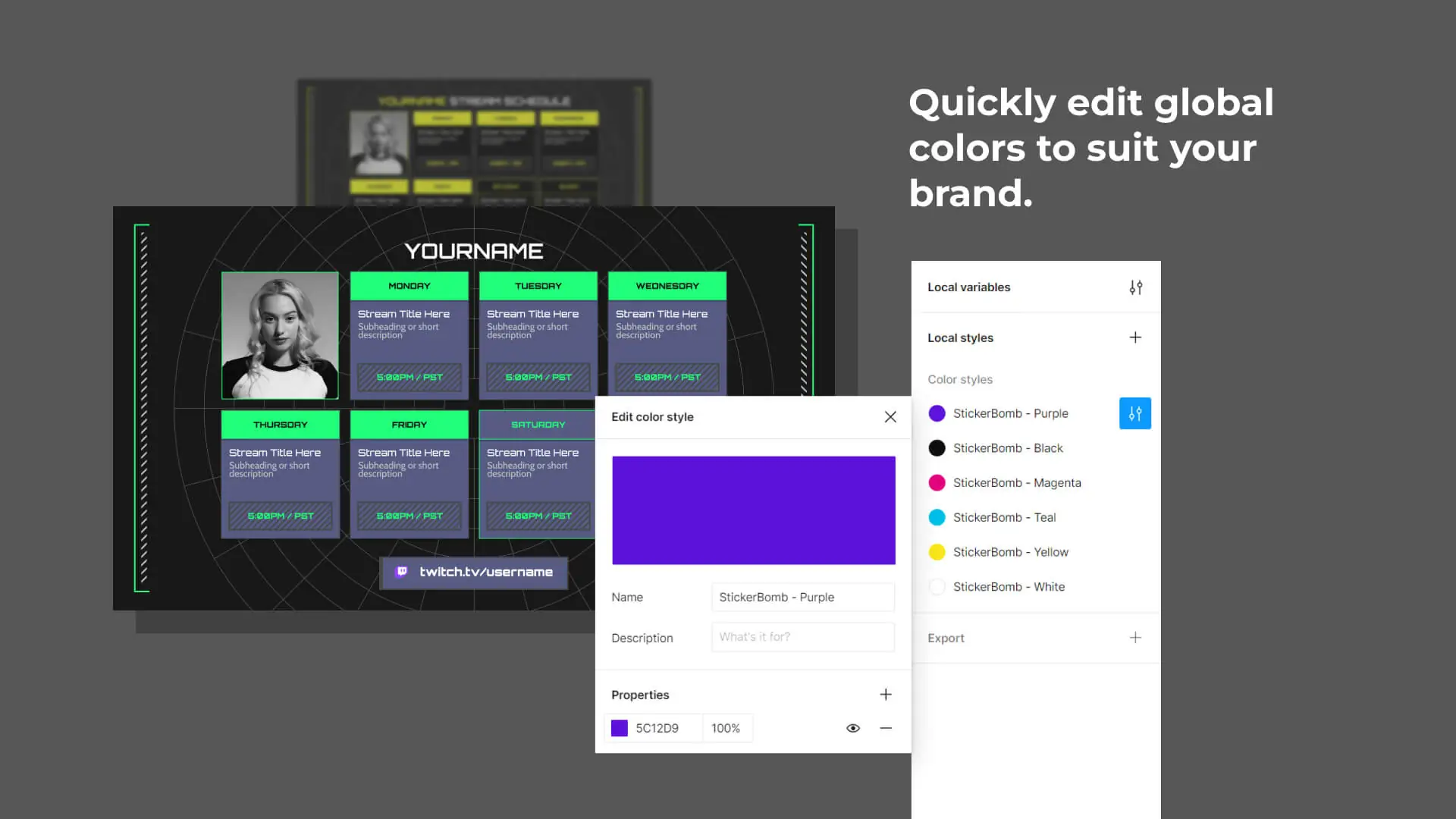Social Media Kit - Strategem edit colors
