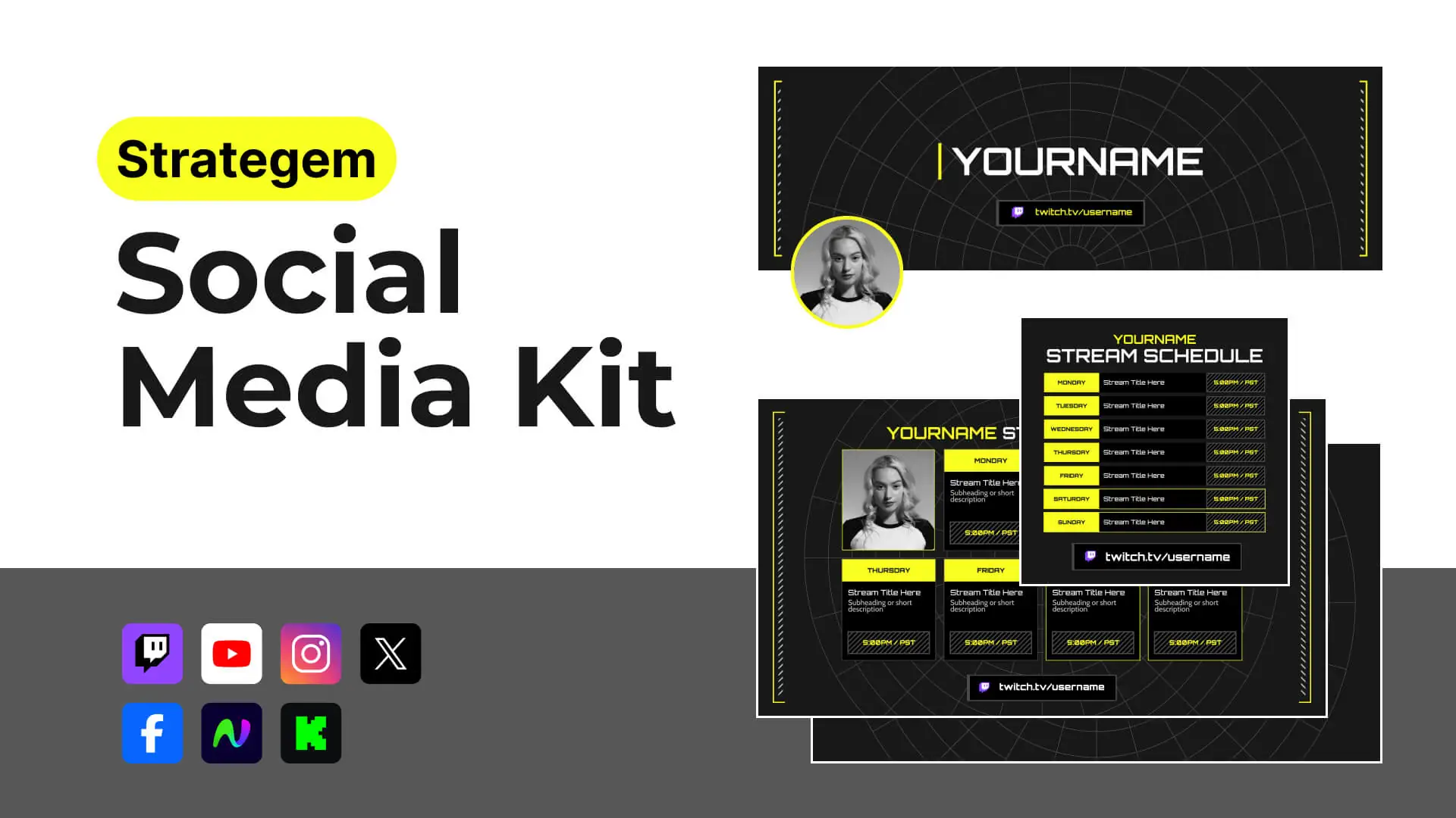 Social Media Kit - Strategem thumbnail