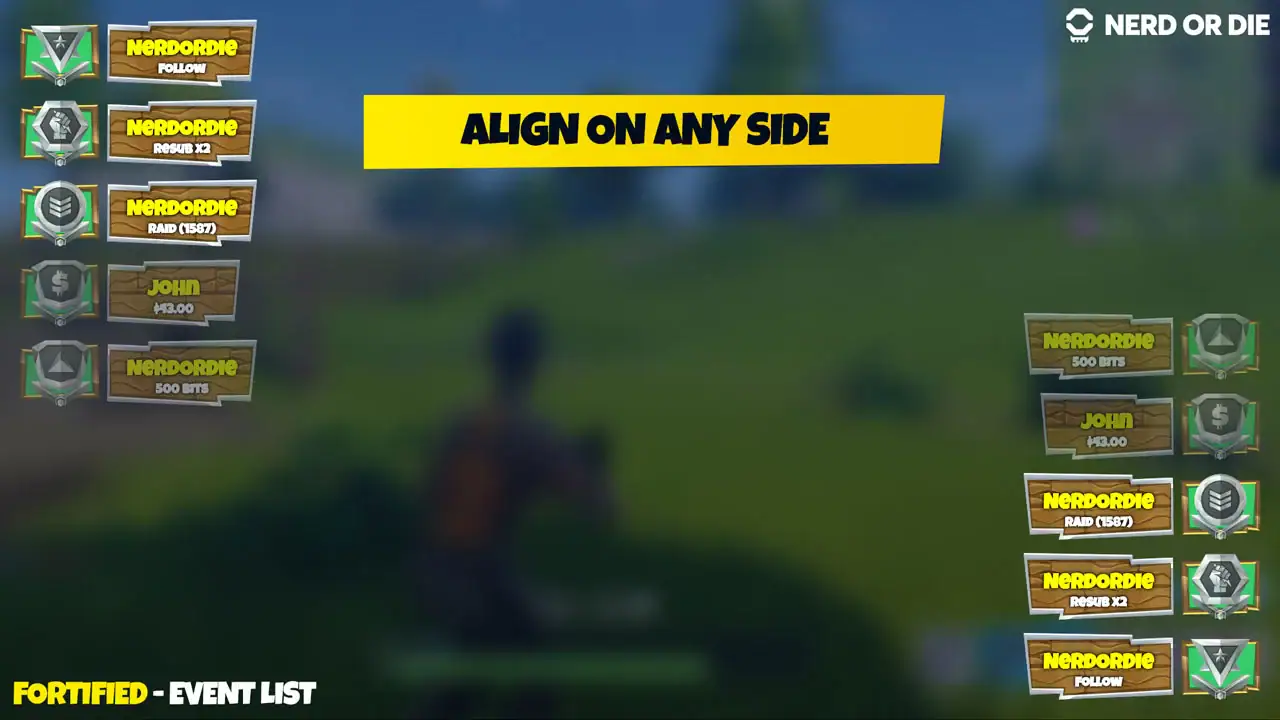 Fortified Event List Widget - Image #3