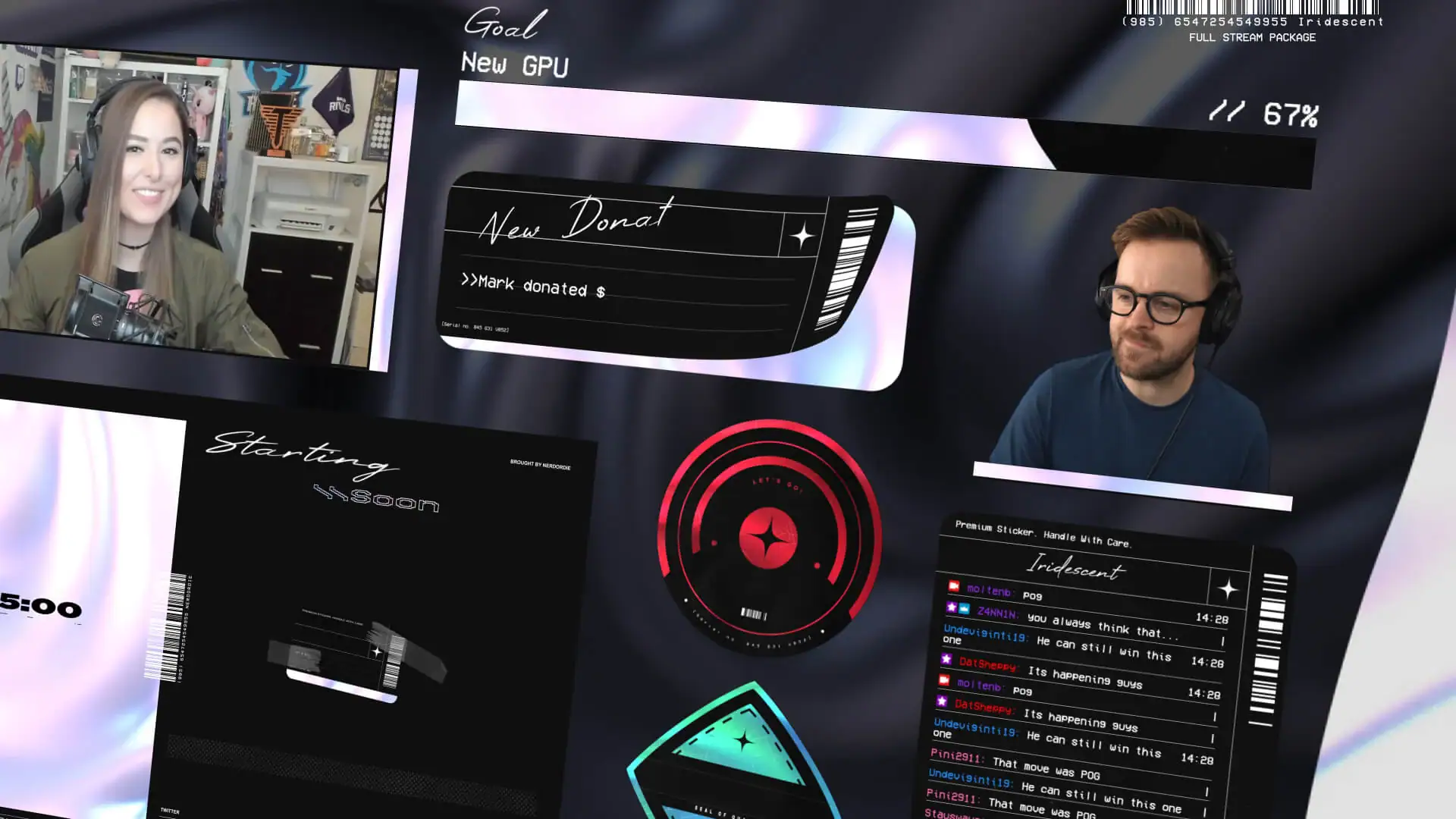 Iridescent - Stream Pack - Preview