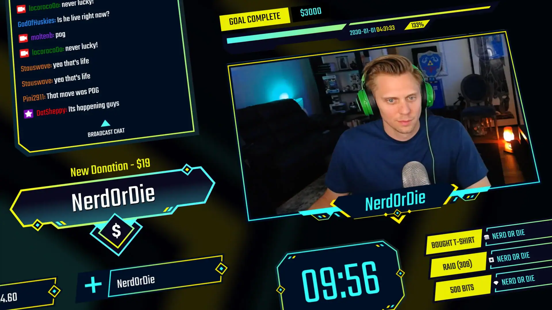 Vibrance - Stream Package - Preview