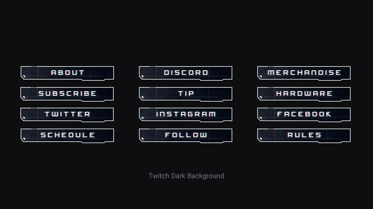Glitch 2 Twitch Panels - Image #3