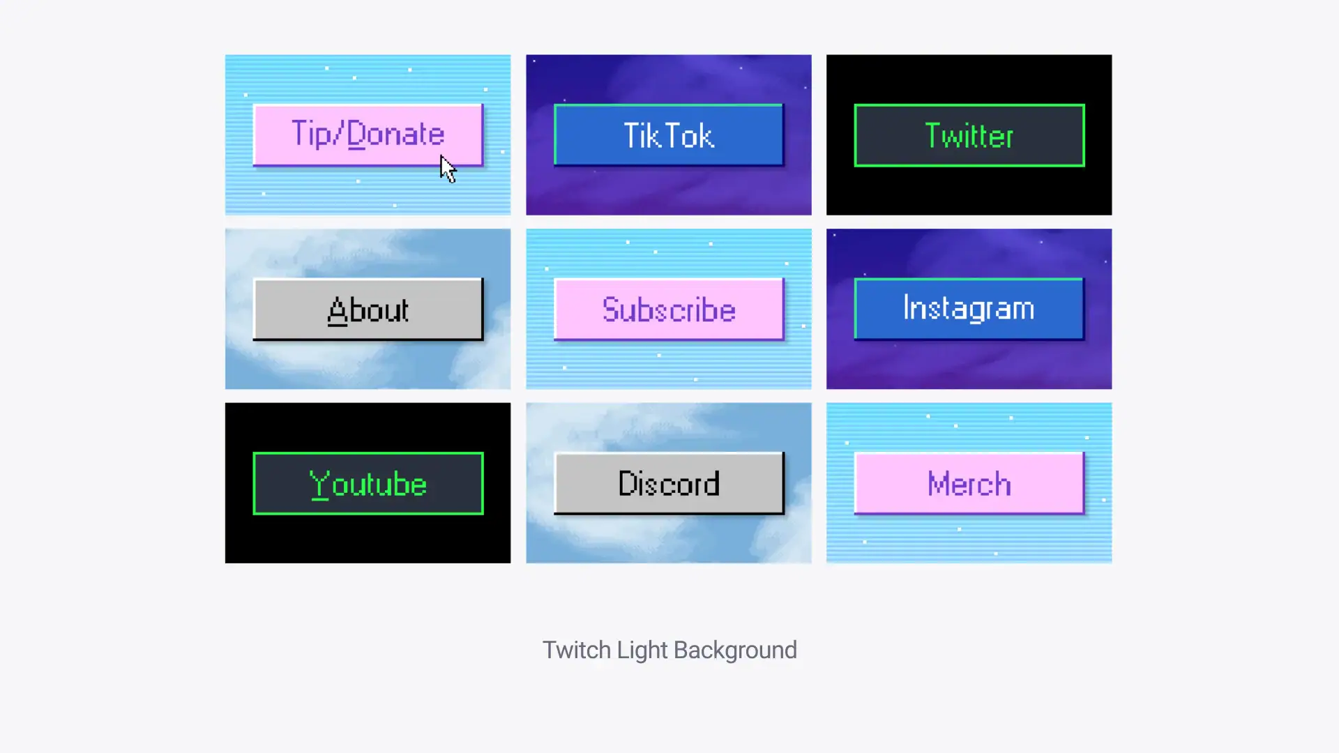 StreamOS Twitch Panels - Image #1