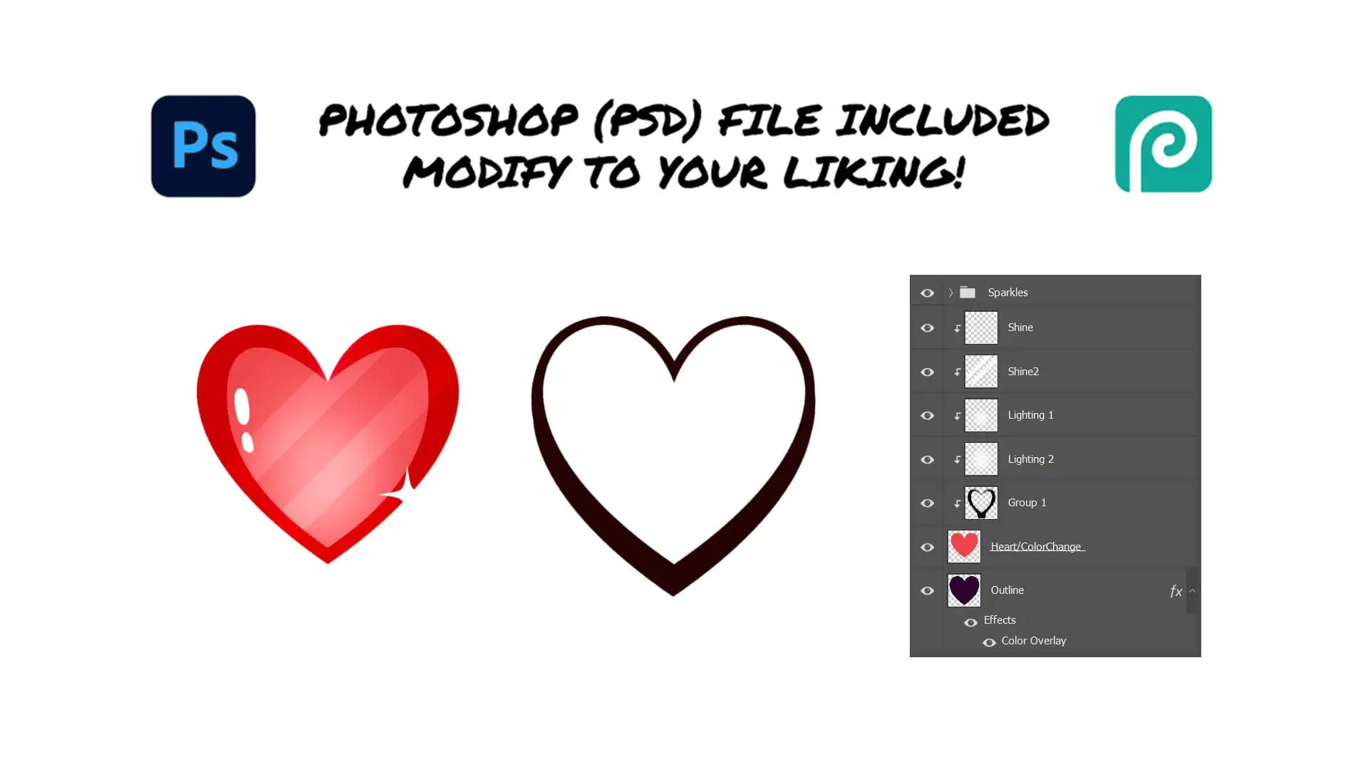Heart Sub Badges - Image #3