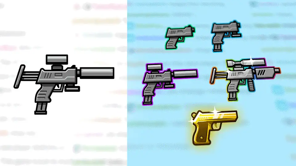 Gun Sub Badges - Preview