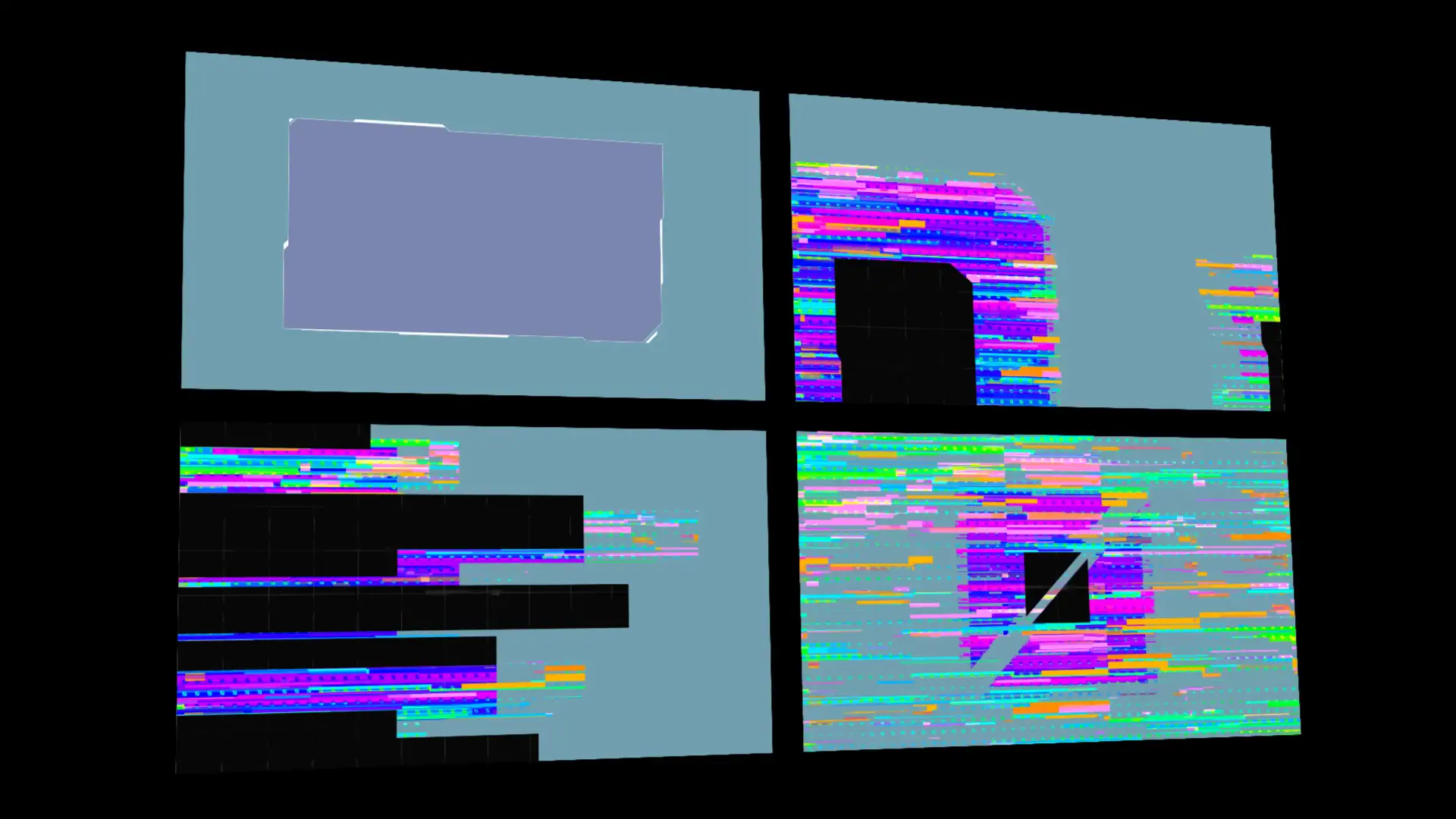 Glitch 3 - Overlays Pack - Video